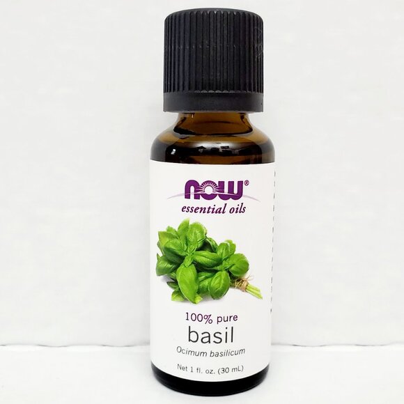 NOW Foods 2x Basil Essential Oil Bottles 100% Pure 1 fl oz | 30 ml Aromatherapy - Picture 4 of 6